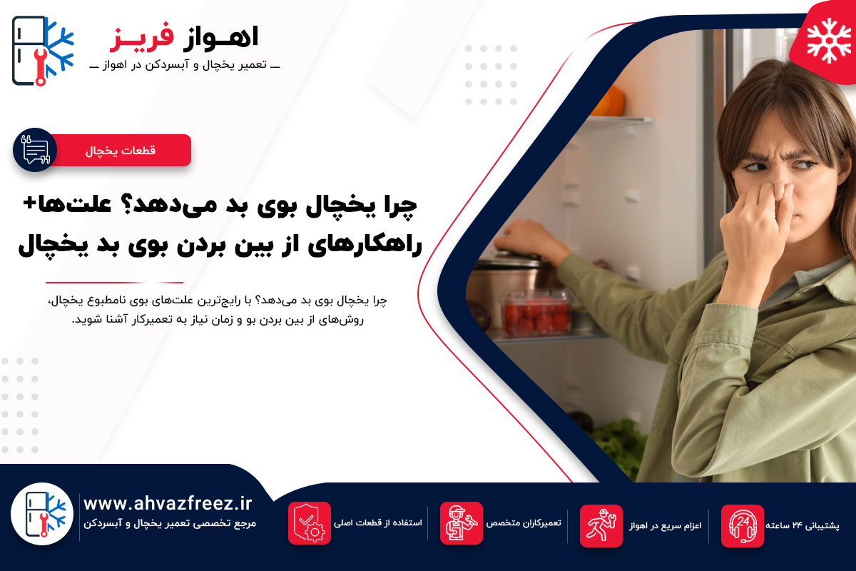 بوی بد یخچال